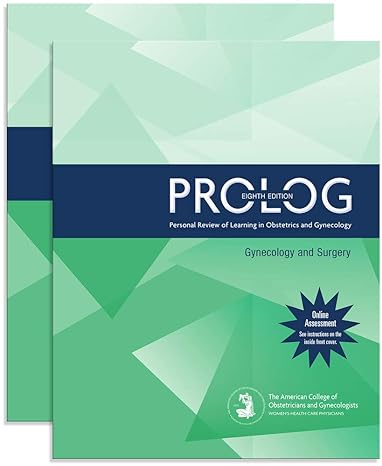 PROLOG: Gynecology and Surgery, Eighth Edition (Assessment & Critique) 8th Edition