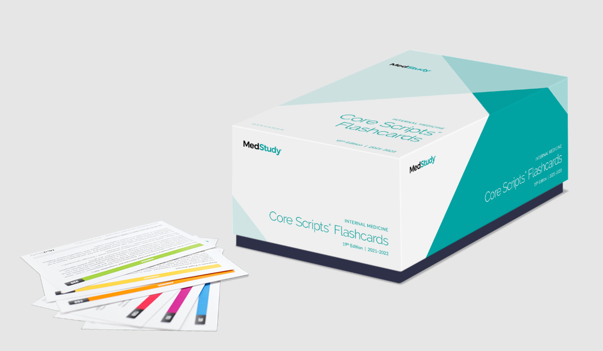 2021-2022 Medstudy Internal Medicine Core Scripts Flashcards (PDF)