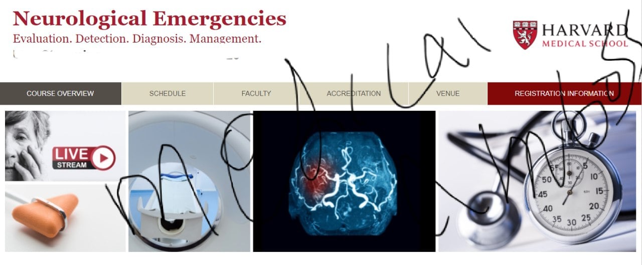 Harvard Neurological Emergencies 2024 (Videos+PDF )