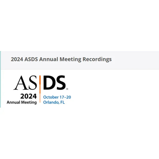ASDS Annual Meeting Recordings 2024