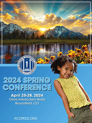 American College of Osteopathic Pediatricians Spring Conference 2024