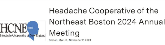 Boston University Headache Cooperative of the Northeast Boston Annual Meeting 2024