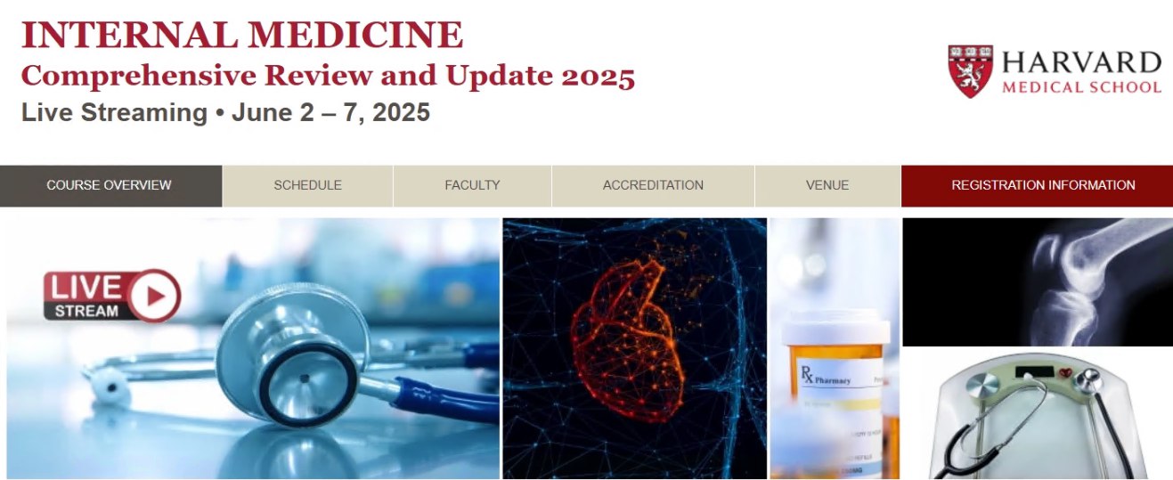 Harvard Internal Medicine Comprehensive Review and Update 2025