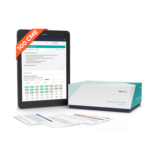 Medstudy 2022–2023 Pediatrics Flashcards