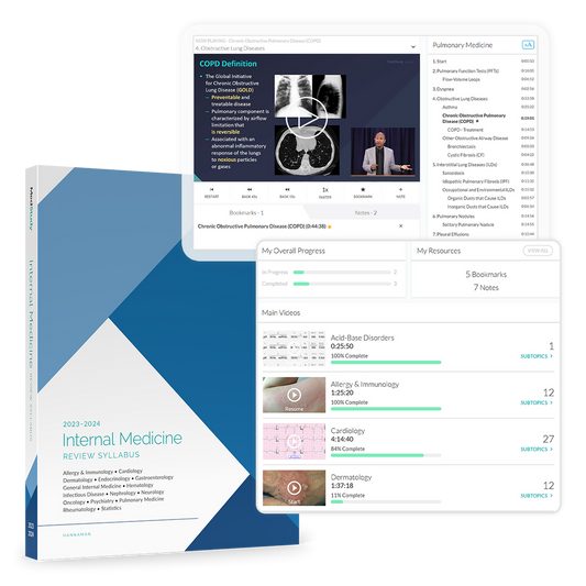 Medstudy 2023-2024 Internal Medicine Board Review Course ( VIDEOS)