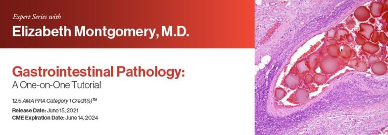 Expert Series with Elizabeth Montgomery, M.D.: Gastrointestinal Pathology: A One-On-One Tutorial 2021