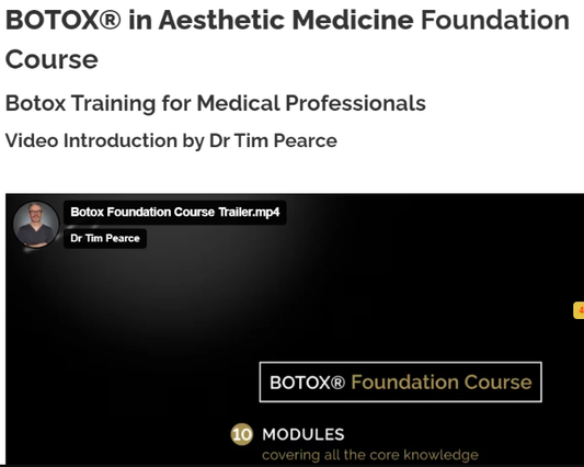 drtimpearce BOTOX® Foundation Course 2024