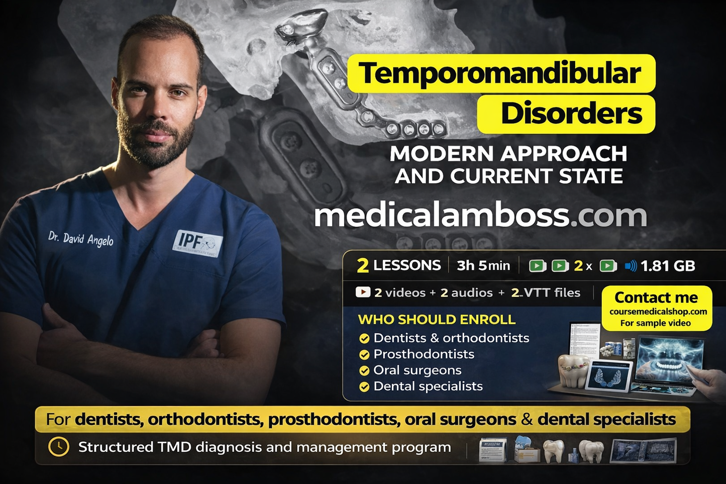 OHI-S Temporomandibular disorders – modern approach and current state (Copy)