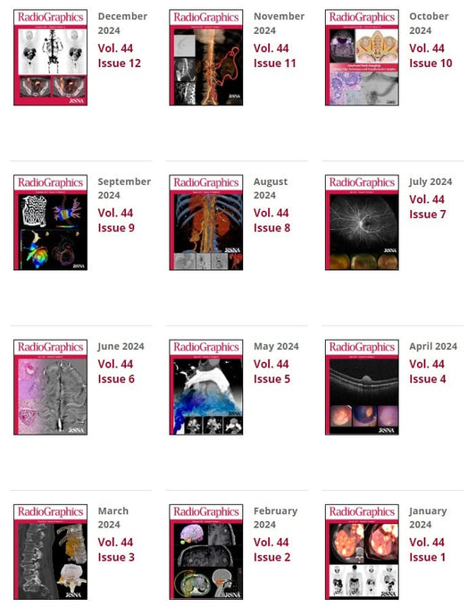 RadioGraphics 2024 Full Archives (True PDF)