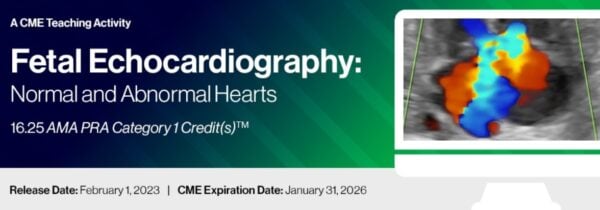 2023 Fetal Echocardiography: Normal and Abnormal Hearts – A Video CME Teaching Activity